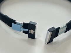 Mini SAS HD to U.2 NVMe SSD Connector Cable – SFF-8643 to SFF-8639 Braided Wire