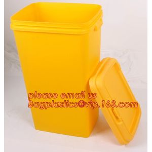 Trash Bin, Waste Bin/can, Garbage Can/bin with swing lid Dustbin For Room, EURO