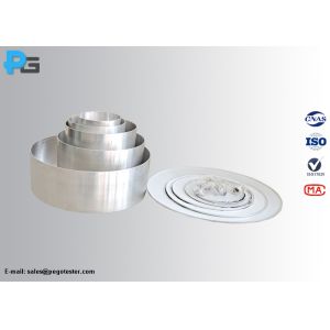 Buy cheap Unpolished Aluminum Vessels for IEC60335-2-6 Compliant Cooking Tests with 110mm to 300mm Diameter and 2mm Wall Thickness from wholesalers
