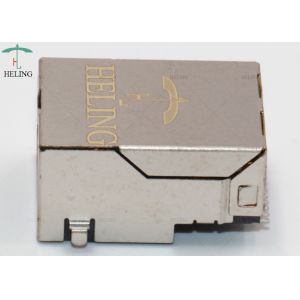 Tab Up 1000Base T Connector 50 U" Gold Plating Contact Terminal SMT PIN Type