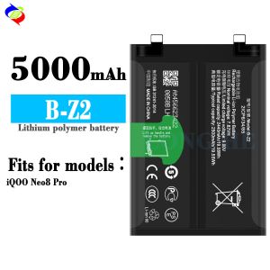 Buy cheap High Capacity 5000mAh RECHARGABLE Battery B-Z2 for Vivo iQ00 Neo 8 Pro Dual IC Protection from wholesalers