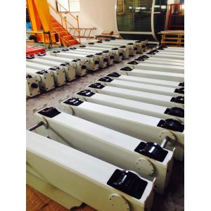 Buy cheap Customized Overhead Crane Parts HSE End Carriage Bogie Designed Wheel Block from wholesalers