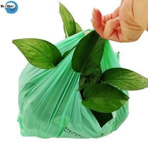 Buy cheap Eco Friendly 100% Biodegradable Plastic Shopping Corn Starch Compostable Bags with En13432/ASTM-D6400 Standard Pbat/PLA TUV Ok from wholesalers