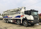 Buy cheap High Operating Efficiency Used Concrete Pump Truck Zoomlion Scania 46m from wholesalers