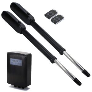 90 Manual Release Automatic Gate Opener Kit Operator for Dual Swing Gates Up to