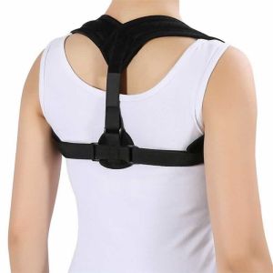 Buy cheap Black Adjustable Back Support Posture Corrector Magnetic Back from wholesalers
