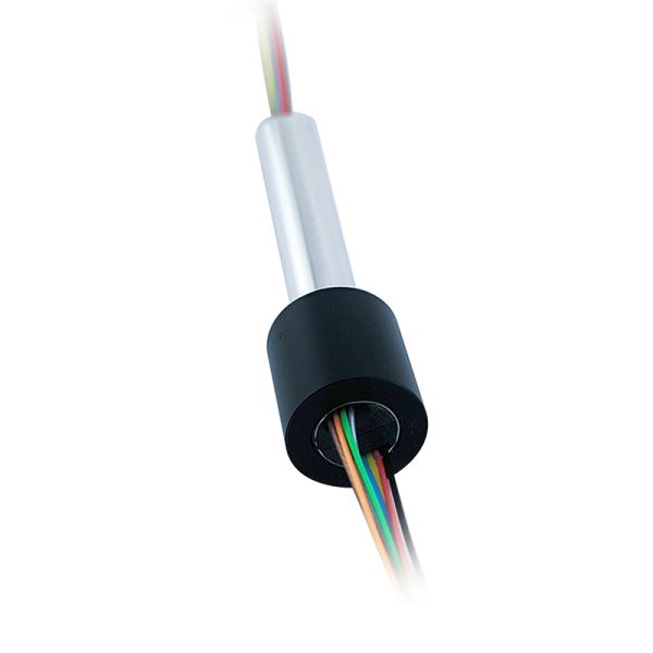8-channel 1A low-power slip ring with 48V operating voltage and IP40 protection