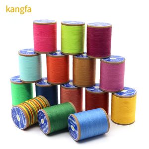 Jewelry Making Bracelet Materials 150D 0.8mm Flat Leather Cord with Wax Cord