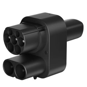 Buy cheap CCS2 To Tesla Adapter DC Fast Charger EV Adapter CCS2 EV converter DC EV charging Adapter 250A For Tesla from wholesalers