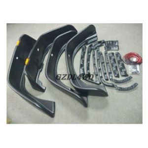 Buy cheap 4X4 Car Off Road Fender Flares For Jeep Wrangler JK Extensions Flat Style from wholesalers