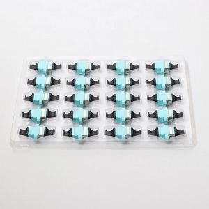 Buy cheap Duplex Fiber Optic Connector Coupler for Data Center Patching System FTTX MPO Adapter from wholesalers