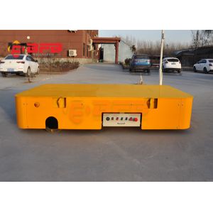 Steerable Tractor Trailer 16T Trackless Transfer Cart Wireless