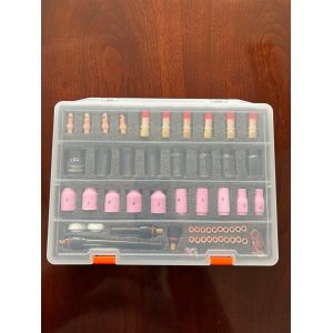 Advanced TIG Welding Torch Set with Ceramic Cup and Clear Nozzle 17 18 26 74