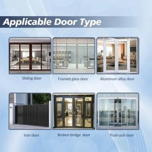 30mm-60mm Thickness Electronic Keyless Door Locks Smart Door Lock Waterproof