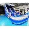 Buy cheap 1000D Playground Inflatable Water Slide Customized Size from wholesalers