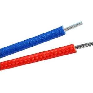 Buy cheap Tinned Copper Silicone Rubber Flexible Cable Braided Fiberglass Sheath from wholesalers