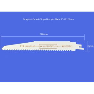 Buy cheap Tungsten Carbide Tipped Recipes Blade 9"-5T 225mm，Reciprocating from wholesalers