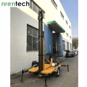Buy cheap 30m Lockable Pneumatic Telescopic Mast-15kg payload for mobile antenna/mobile product