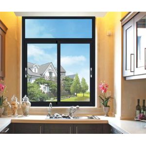 Buy cheap Fluorocarbon Spray Aluminum Sliding Window with Custom Glass Options from wholesalers