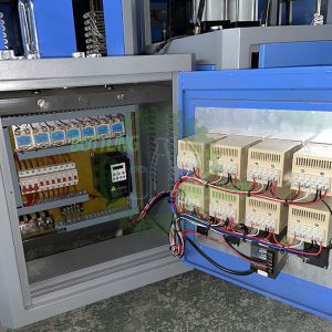 600BPH Semi Auto 2 Cavity 3L 4L 5L Bottle Blow Molding Machine