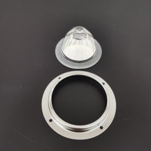 Buy cheap 100w Led Lens Led Diffuser Lens Metal Holder Silicon Gasket ROHS from wholesalers