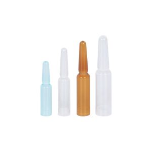 Custom Color PP 1.5ml 2ml 3ml 5ml Plastic Ampoules Od 8mm Trial Bottle Essnce