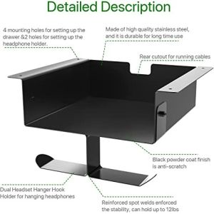 Buy cheap Hidden Under Desk Drawer for Reduced Clutter Storage from wholesalers