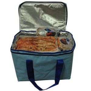 Buy cheap Reusable polyester cooler bag for frozen seafood from wholesalers