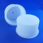 Buy cheap Frosted Surface Quartz Glass Cup Fused Quartz Crucible For Plasma Coating Machine from wholesalers