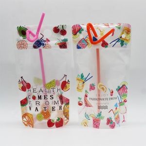 Buy cheap Transparent ISO9001 Liquid Spout Pouch 100 Microns ziplockk Drink Pouches from wholesalers