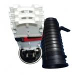 Buy cheap FTTH Outdoor Indoor Waterproof IP68 Fiber Splice Box Dome Closure for 144 Cores Network from wholesalers