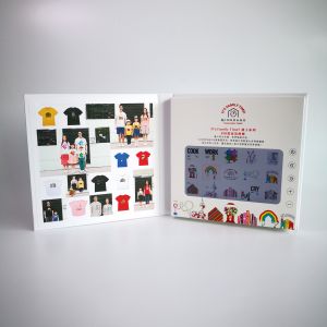 Lithium Rechargeable Digital Video Brochure , Lcd Video Greeting Card With USB