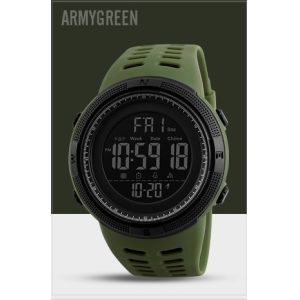 Water Resistant 3ATM All Plastic Quartz Watch 48mm Lcd Quartz Watch