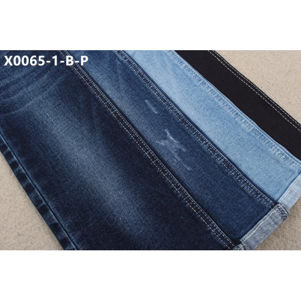Quality 8A 8S 16S 70D 11 Ounce Peached Right Hand Twill Stretchy Jeans Material for sale
