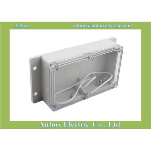Buy cheap 158*90*46mm wall mounting plastic abs electrical junction clear wall mounted electric box product