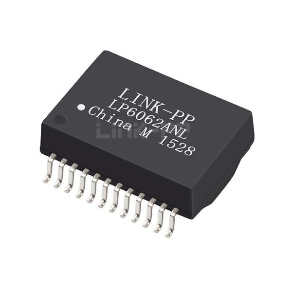 Buy cheap Halo TG1G-E012NZRL Compatible LINK-PP LP6062ANL 100/1000 Base-T Single Port SMT 24 PIN POE+ Lan Transformer Modules from wholesalers