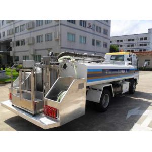 Buy cheap 70KM/H GSE Portable Toilet Truck 4000L Sewage Tank from wholesalers