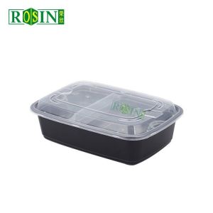 Buy cheap Disposable Plastic Meal Prep Containers Rectangular With Inner Tray from wholesalers