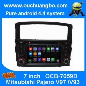 Buy cheap Ouchuangbo Indash Car GPS Navi Stereo System for Mitsubishi Pajero V97 /V93 2006-2011 Android 4.4 DVD Radio OCB-7059D from wholesalers