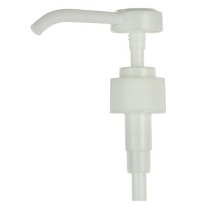 White Plastic Lotion Pump 28/410 Closure 4cc Output for Alcohol Disinfectant