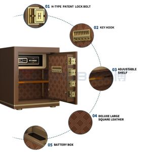 YB/N7-45 Electronic Digital Lock Office Safe Box Solid Steel 26±2kg
