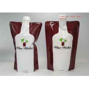 Reusable Spout Pouch Packaging Plastic Squeeze Food Grade For Fruit Juice