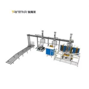 Buy cheap An automatic production line for welding steel wires on the elbow molds of high-speed IBC ton containers from wholesalers