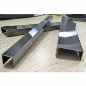 Buy cheap 3048mm Length Wall Tile Trim Aluminum Ceiling Trim PVD Plating from wholesalers