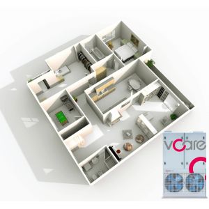 China Indoor Central Air Conditioner For Wholehouse Central A/C System on sale