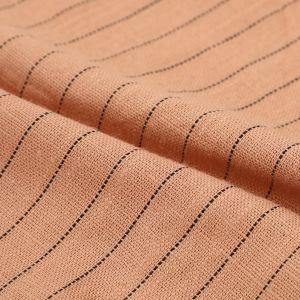 Buy cheap Linen Slub Yarn Dyed Fashion Fabric High Quality Skirt and Shirt Cloth Woven Custom Fabric for Clothing from wholesalers