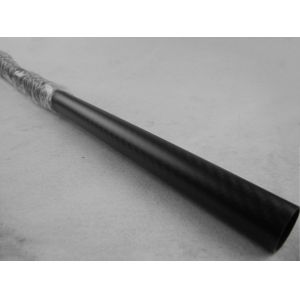 High Performance Round Carbon Fiber Tubing / Pipe with 3K Matt Plain