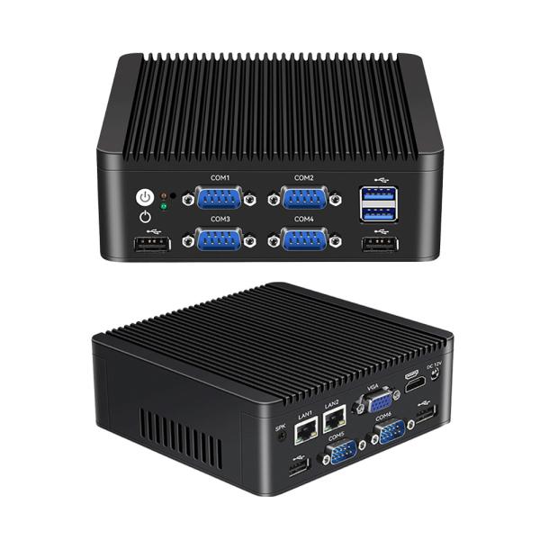 Quality Intel Celeron J4125 Pentium N5000 Mini PC With DDR4 RAM And MSATA SSD Windows Linux for sale