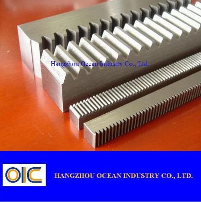 Length 1 Meter Sliding Gate Gear Rack 2.5kg Weight 10mm Tooth Width Precision