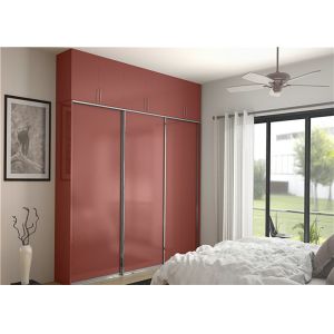 Buy cheap Free Standing Hinged Door Wardrobes Bedroom Shutter Door Wardrobe For Family from wholesalers
